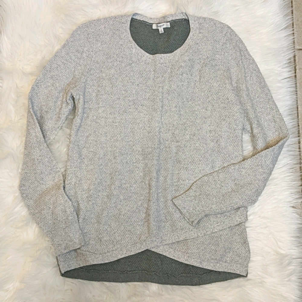 Madewell gray sweater. Women size large